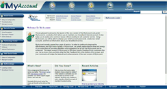 Desktop Screenshot of myaccount.cbvnol.com